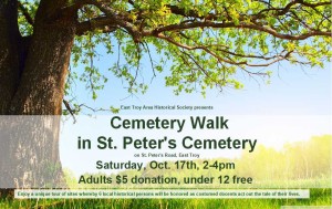 Cemetery Walk flyer 2015